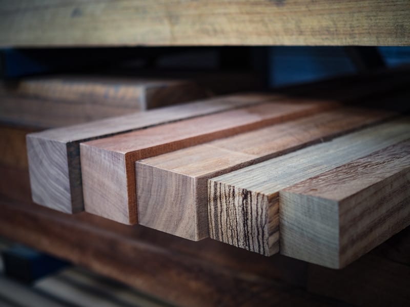 hardwood timber pull door handles