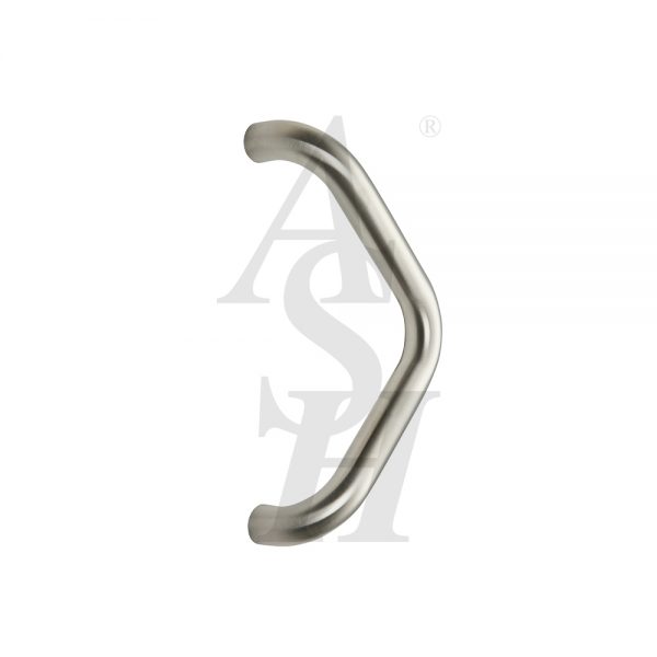 ash112-satin-stainless-antimicrobial-cranked-pull-door-handle-ash-door-furniture-specialists-wm