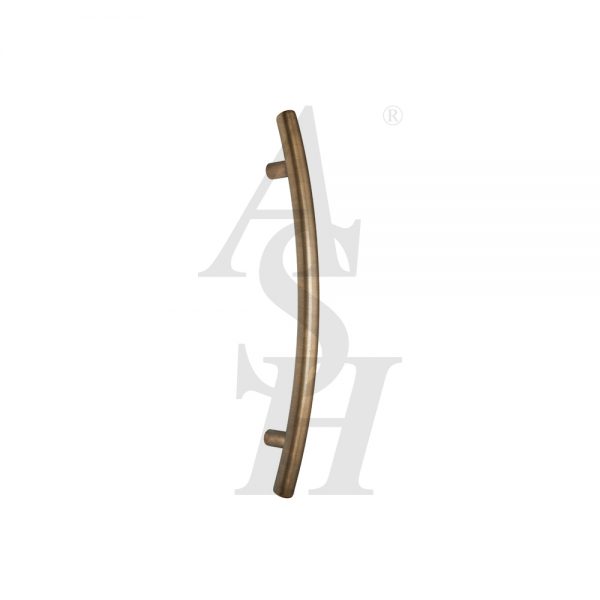 ash140-antique-brass-antimicrobial-straight-curved-pull-door-handle-ash-door-furniture-specialists-wm