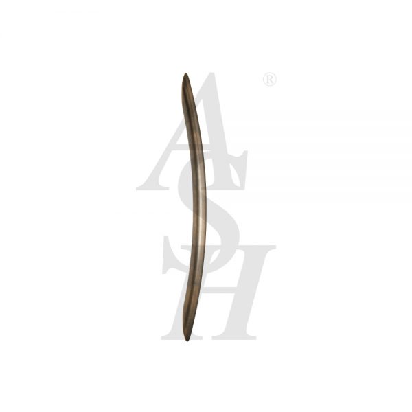 ash230-antique-brass-antimicrobial-straight-curved-pull-door-handle-ash-door-furniture-specialists-wm