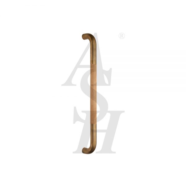 ash500fg-antique-brass-timber-pull-door-handle-ash-door-furniture-specialists