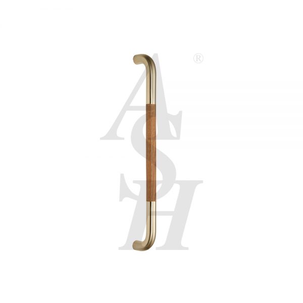 ash500fg-satin-brass-timber-pull-door-handle-ash-door-furniture-specialists