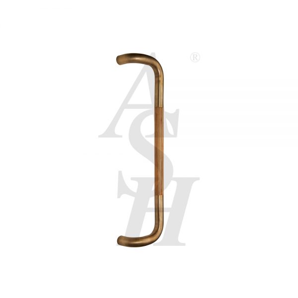 ash503fg-antique-brass-timber-pull-door-handle-ash-door-furniture-specialists