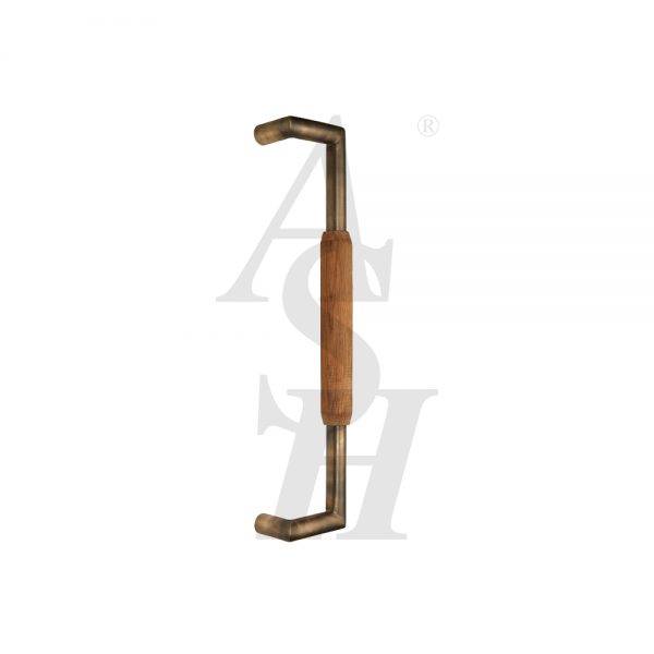 ash506ctg-antique-brass-timber-pull-door-handle-ash-door-furniture-specialists