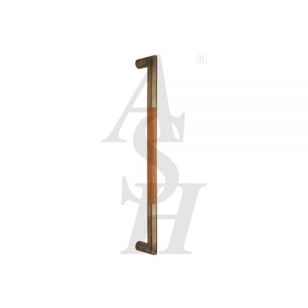 ash506fg-antique-brass-timber-pull-door-handle-ash-door-furniture-specialists