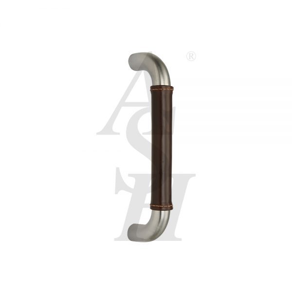 ash600-satin-stainless-leather-clad-pull-door-handle-ash-door-furniture-specialists