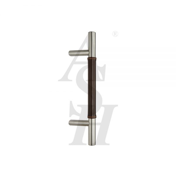 ash623-satin-stainless-leather-clad-pull-door-handle-ash-door-furniture-specialists